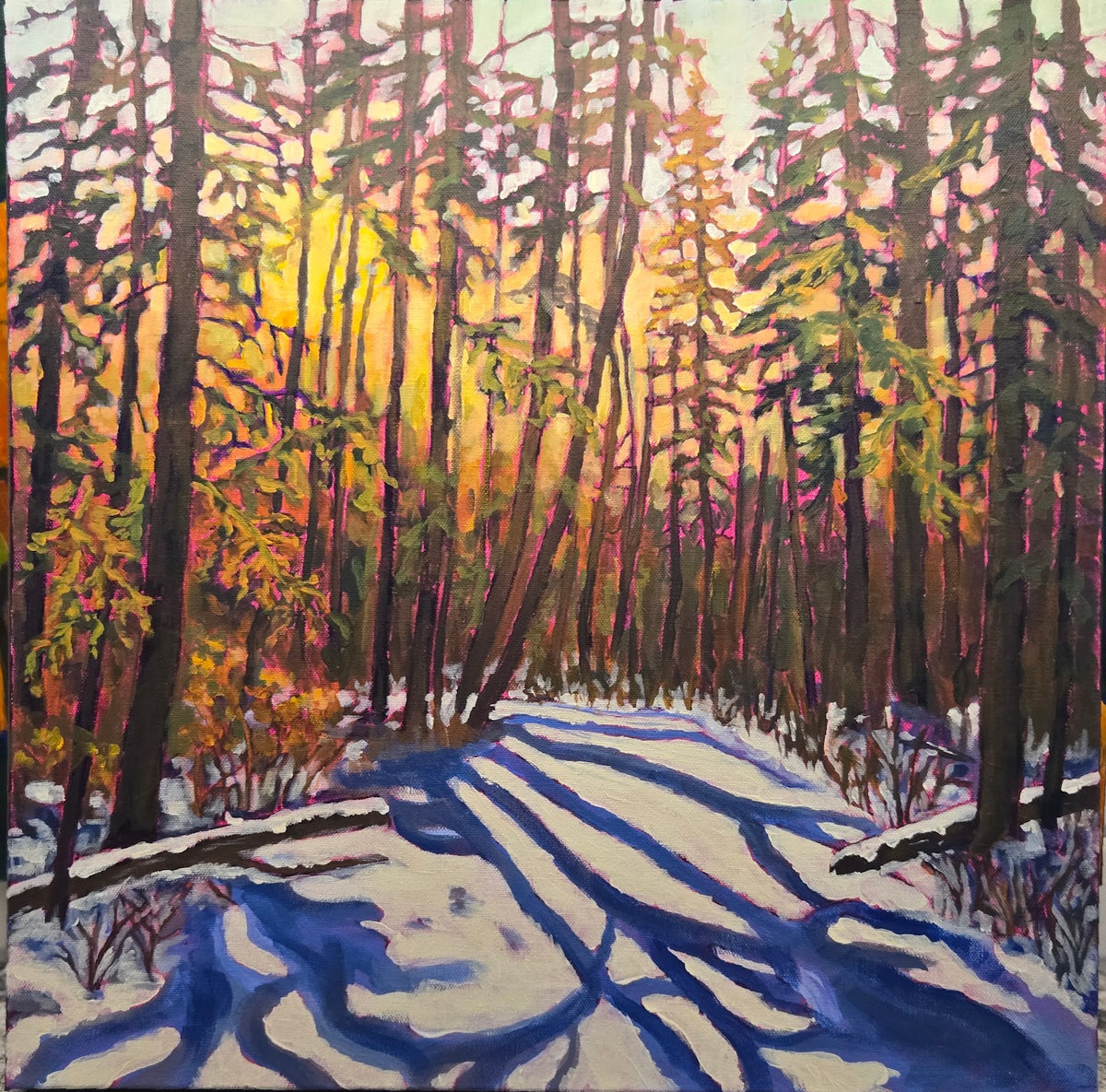 Winter's Quiet Gold